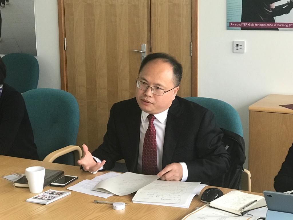 严功军处长介绍公司概况